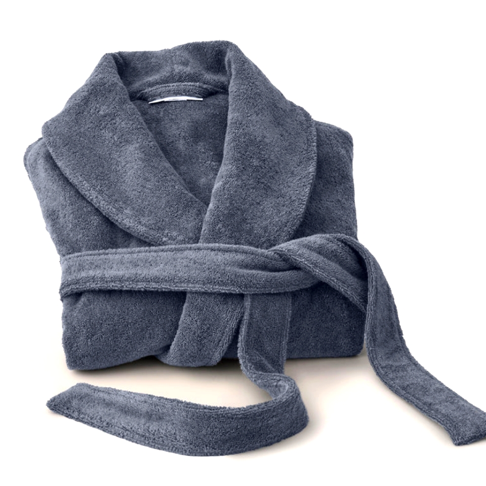 Organic Turkish Cotton Ultra Plush Robe By Boll & Branch - New With Tags — image 2 of 3